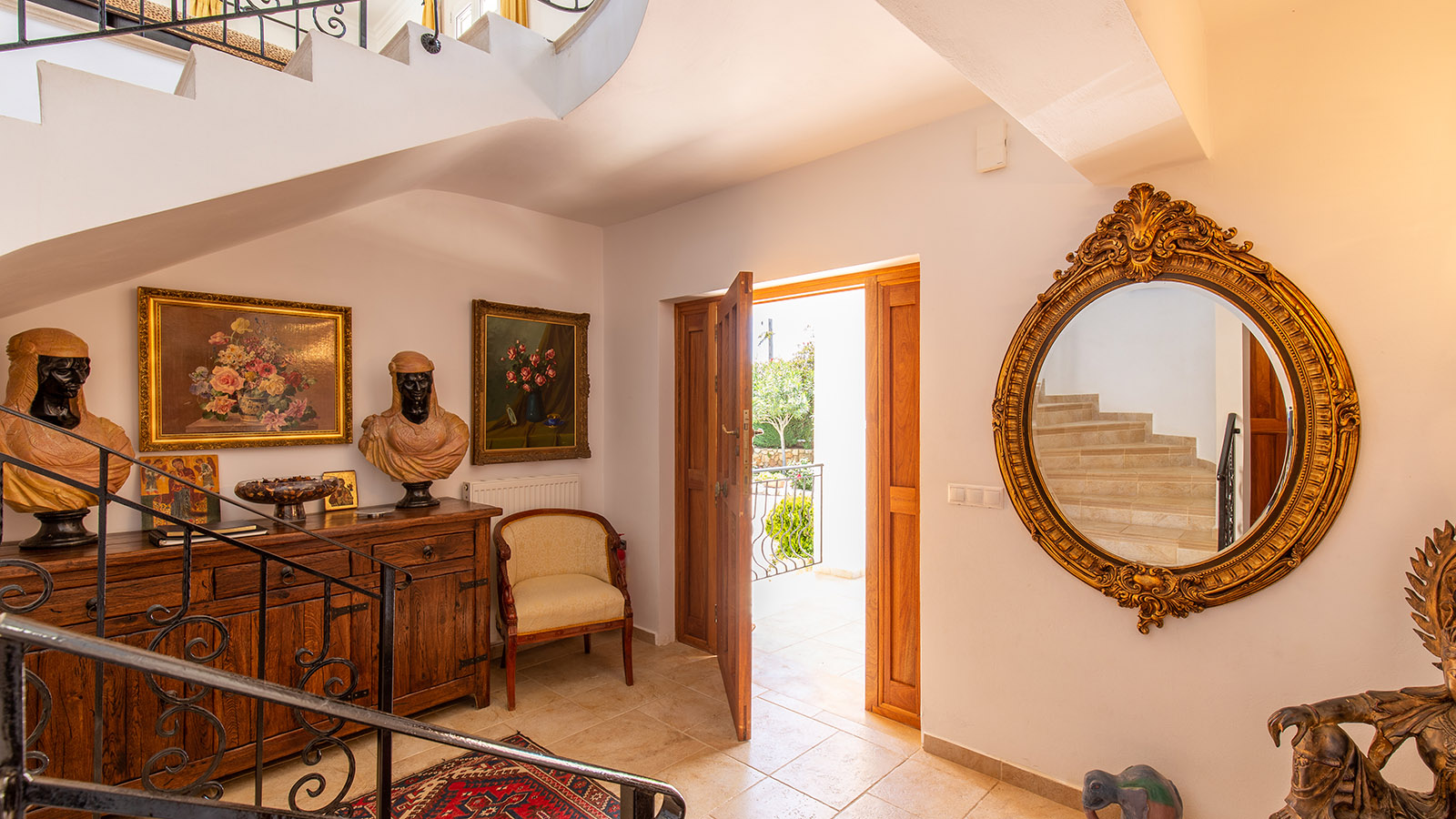 entrance at Villa Loukia, Kefalonia