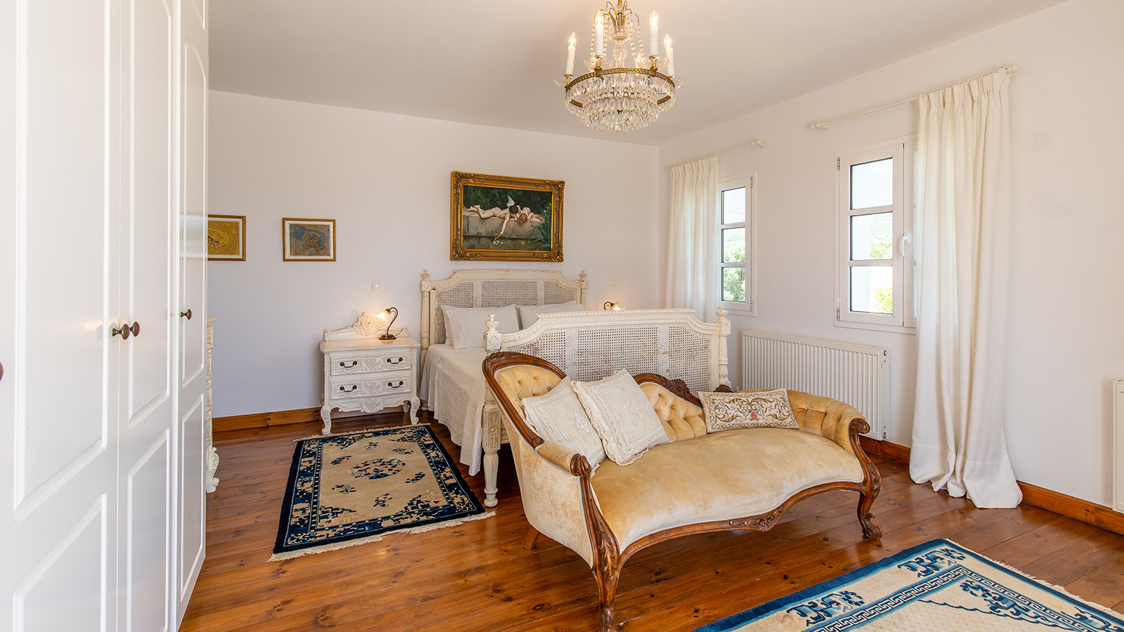bedroom at Villa Loukia, Kefalonia