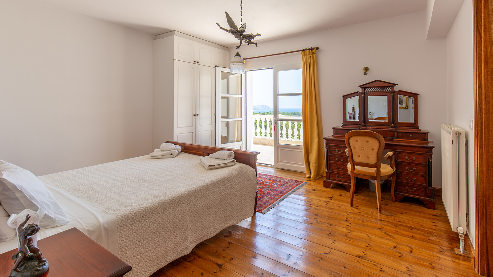 bedroom at Villa Loukia, Kefalonia